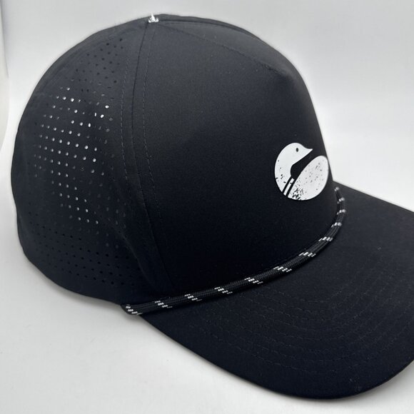 Paddle North Everyday Hat Cap in Black Rope SnapBack Adjustable - Picture 3 of 6